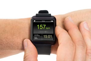 fitness tracker review display