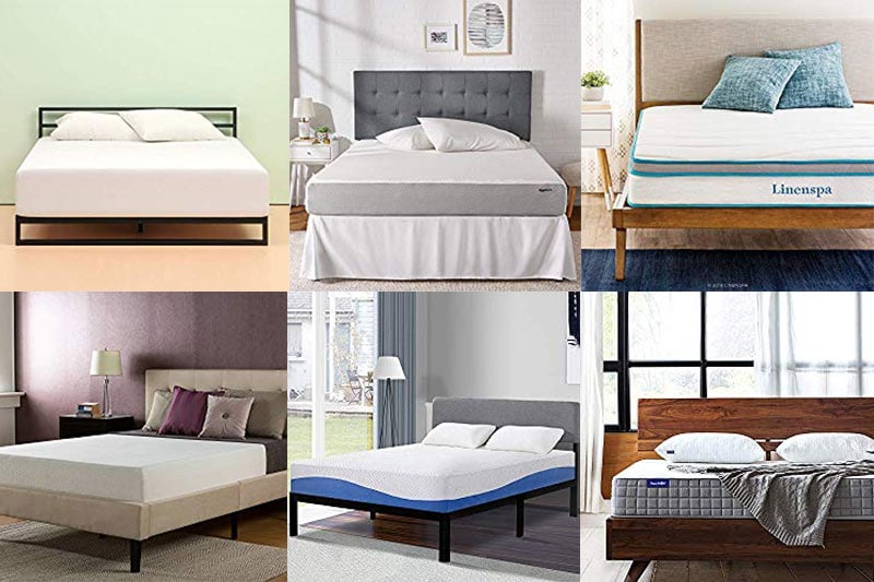 budget memory foam spring mattress