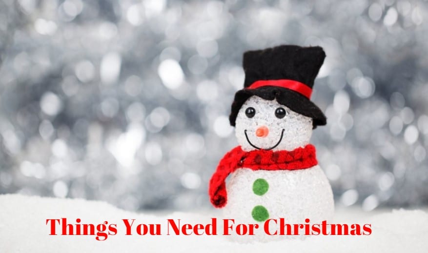 Things You Need For Christmas